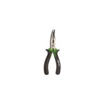 Pince Bec Long Coudée 160 Mm Acier Forgé Chromé Vanadium