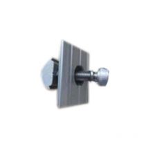 Colliers centraux en aluminium pour la fixation de panneaux solaires photovoltaà ̄ques 8pcs