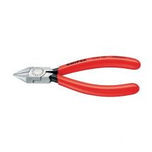 Pince coupante diagonale l. 125 mm forme 8 facette oui, petit tête polie revêtem 7681125