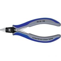 Pince coupante diagonale avec facette Knipex 79 32 125 125 mm 1 pc(s)