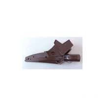 Catu - Pince crocodile brune CX-01222