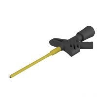 Sks Hirschmann - kleps 1600 sw Pince crocodile de sécurité enfichable 2 mm cat ii noir X40904