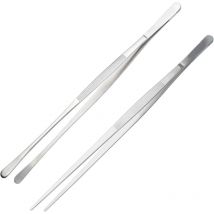 Mezheng - Pince Cuisine,Pince Cuisine INOX,Pince Cuisine Grande,Pince Precision Cuisine,Pince Épiler Cuisine,Pinces à Barbecue pour La Cuisson,Pince