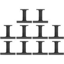 Rubberskin - Jeffergarden Pince de Guidage d'eau de Panneau pv, 10PCS Installation Facile Petit Clip de Drainage d'eau de Panneau Solaire Pa66