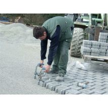 Pince de pose de pavés autobloquants Zone d'atteinte 150 - 240 mm Capacité de charge 10 kg poids 1 kg, électrogalvanisé