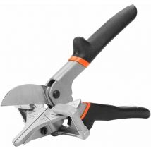 Tonchean - Pince diagonale de 9 pouces, coupe multi-angle, outil de coupe d'onglet de tuyau en pvc, coupe manuelle de 0 à 135 degrés