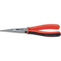 Pince droite bec 1/2rd noire 200mm/carte dt drakkar tools - 13737