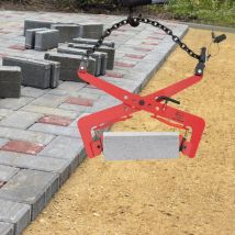 Senderpick - Pince pour bordures Pince pour déplacer les supports de pierres Pince pour soulever les supports de bordures