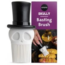 Pa Design - ototo Skull Brush Pinceau de cuisine, silicone (OT976)