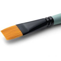 Pincel artístico sintético Renesans para pinturas PLANAS, tamaño. 14F