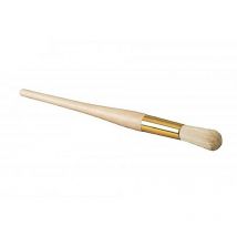 Pincel mango madera barnizada n18 s/32 12 mm , Pincel redondo prensado S32 No18Diámetro 12mmEspecial esmaltarUso profesionalMango largo de madera