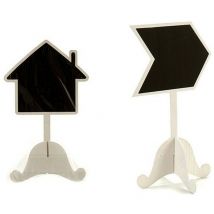 Pizarra big-s3602308 flechas soporte de pie casa 13,5 x 25 x 15 cm