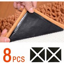Fei Yu - Pinces antidérapantes pour tapis, pince pour tapis pour carpettes, pince pour tapis anti-ondulation double face, tampons de tapis lavables