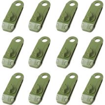 Pinces de Bâche Clips de Tente de Camping en Plastique Petite Pince à Oeillets pour Auvent Toile d'Ombrage de Jardin Activités de Plein Air