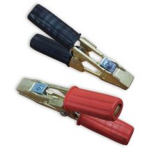 Pinces (+ et -) de demarrage laiton 300 amperes lot 2 pinces