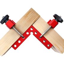 Lot De 2 Equerre En Forme L Fixation Charpentier 140mm Règle Carrée Outil De Travail Du Bois Pinces De Règle De Positionnement À Angle Droit En 