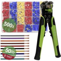 Quadrios - 22T012 22T012 Jeu d'outils à dénuder 0.25 à 6 mm² 10 à 24