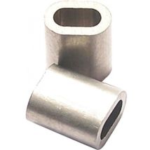 Posamo - Pinces en aluminium Z1 pour câble métallique 1,5mm (Par 100)