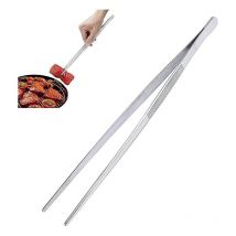 Pincette de Cuisine Acier Inoxydable, Pince Cuisine, 30 cm Pince de Chef, Outil de Cuisine Pour, Pince Precision Cuisine Outil De Cuisine Longue
