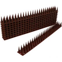 Shmshng - Pincho antipalomas de 5,4 metros para balcón, de plástico, antipájaros, palomas, gatos y gorriones, para ventana, apto para animales (12