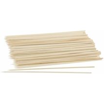 Pincho brochetas 200x25mm mad Fackelmann 100 pz
