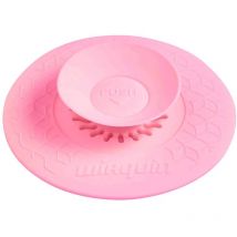 Wirquin - Pink Universal 2in1 Kitchen Sink Plug/Filter 110mm Stick Function Easy Use