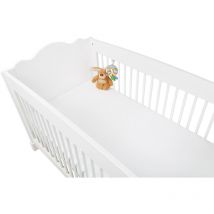 Drap-housse pour lits de bébé, jersey, blanc - blanc - Pinolino