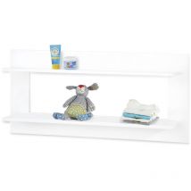 Pinolino - Etagère murale, blanche semi poli fin - blanc