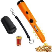 Pinpointer, IP66 wasserdichter Pinpointer-Metalldetektor, Metalldetektoren mit Batterien, tragbare Pinpointer-Sonde, 360°-Suchzeiger, für die