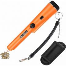 Odipie - Pinpointer Metal Detector, Metal Detector Pinpointer Waterproof Scanning Metal Pointer Detection Accessories IP66 Waterproof for Coin