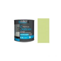 Pintura acrílica multisustrato, Anís satinado, 0,5 litros.