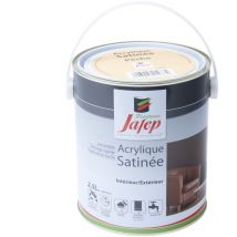 Pintura acrílica satinada melocotón Jafep 2,5 l