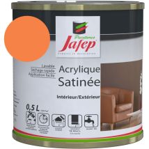 Pintura acrílica satinada rosa Jafep 0,5l 0,5 l