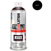 Esmalte Acrílico Spray 400ml RAL9005 Negro Opaco Pintyplus