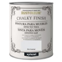 XYLAZEL chalky muebles 750ml gris invernal lata , Rust Oleum Chalky Finish Pintura para Muebles Xylazel. Pintura al agua para muebles efecto tiza. Es