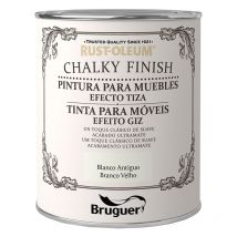 Rust-oleum - Pintura efecto tiza Chalky Finish para muebles - 750 ml - Marrón yute