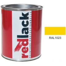 Pintura Amarillo tráfico RAL 1023 Multisoporte brillo 1L Redlack