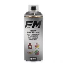 Fm Spray - fm pintura spray anticalorica negra 600o 400ml bote , Pintura en spray anticalórica negra fm Indicada para el mantenimiento y conservación