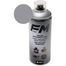 Pintura de alta temperatura Plata satinado