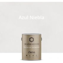 Pintura Ecológica interior Efecto limewash Base Cal siena Color azul niebla 4L