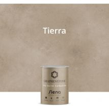 Pintura Ecológica interior Efecto limewash Base Cal siena Color tierra 1L