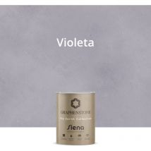 Pintura Ecológica interior Efecto limewash Base Cal siena Color violeta 1L