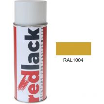 Pintura en spray Amarillo oro RAL 1004 Satinado multisoporte Redlack