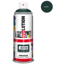 Pintura En Spray Acrílica 520cc Mate VerdeRal6005 Pinty plus Evolution