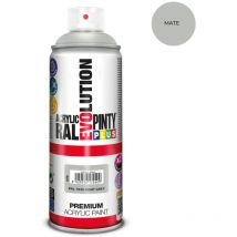 Pintura En Spray Acrílica 520cc Acabado Mate Ral7035 Gris Claro Pinty plus Evolution