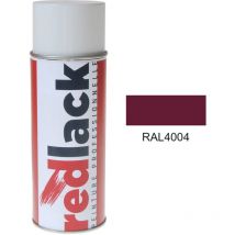Redlack - Pintura en spray Violeta burdeos ral 4004 Multisoporte brillo