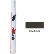 Redlack - Pintura fieltro retoque Gris oliva ral 6006 Satinado multisoporte