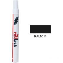 Pintura fieltro retoque Negro Grafito ral 9011 Brillo multisoporte Redlack