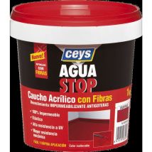 Agua stop caucho fibras 1 kg. terracota - Ceys