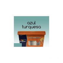 Pintura interior Bruguer Ultra Resist Azul turquesa 4 Lt